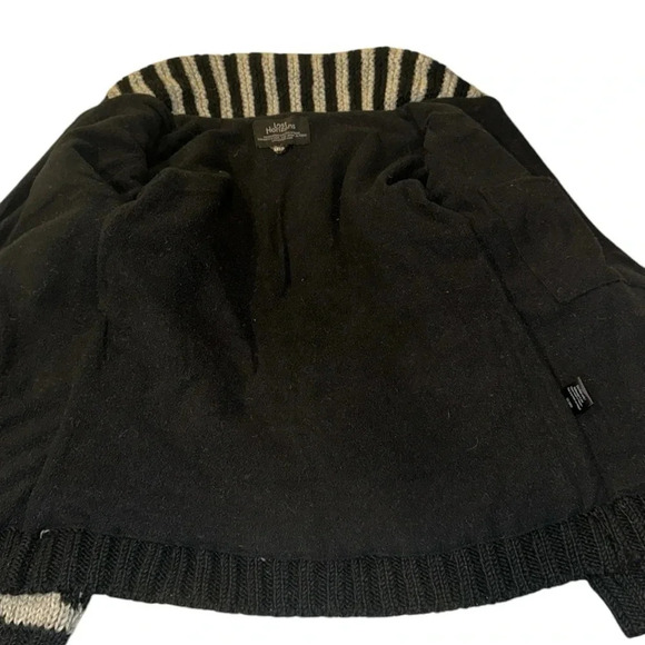 Lost Horizons Wool Handknit Chunky Knit Cardigan Sweater NWT Size XXS Cowichan - Picture 5 of 12